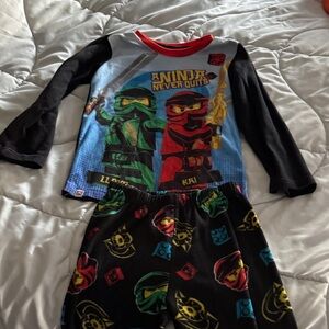 Lego Black and Red Pajama Top